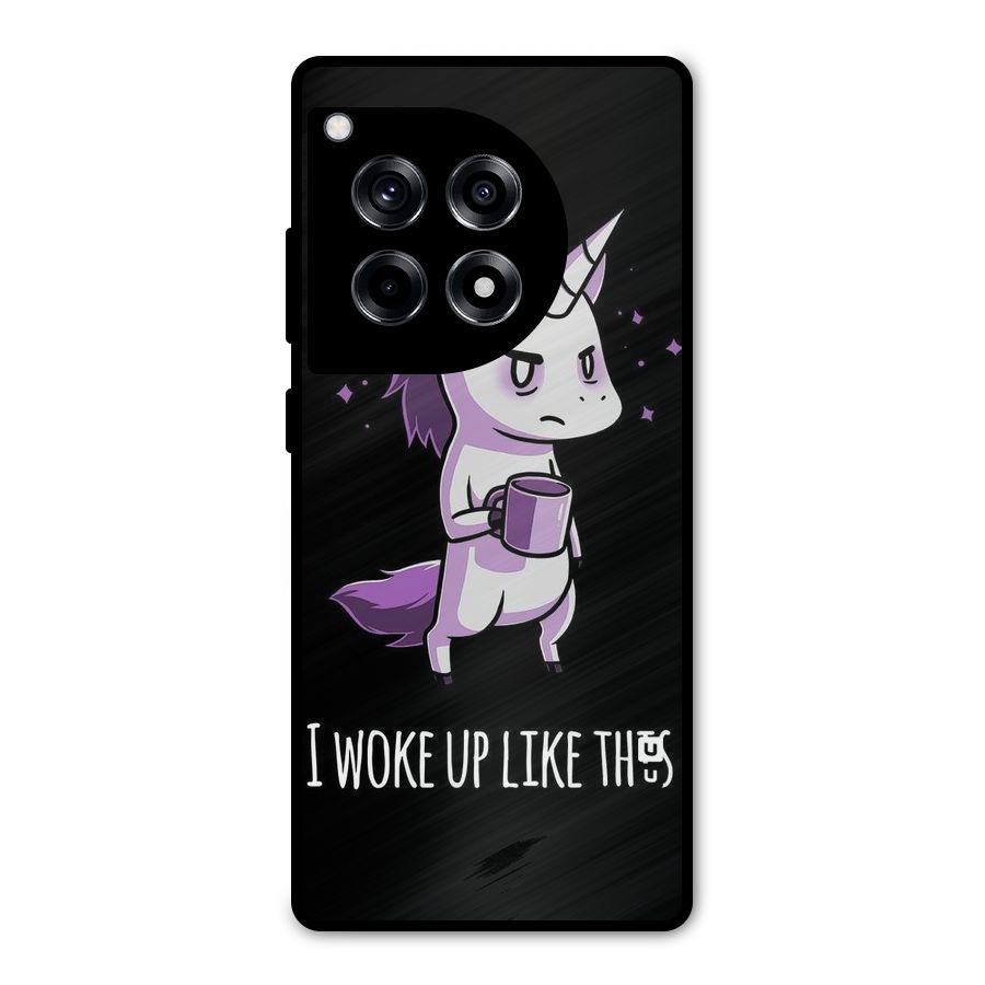 Unicorn Morning Metal Back Case for OnePlus 12R