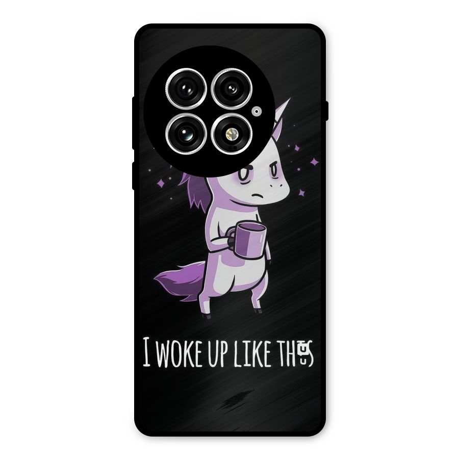 Unicorn Morning Metal Back Case for OnePlus 13
