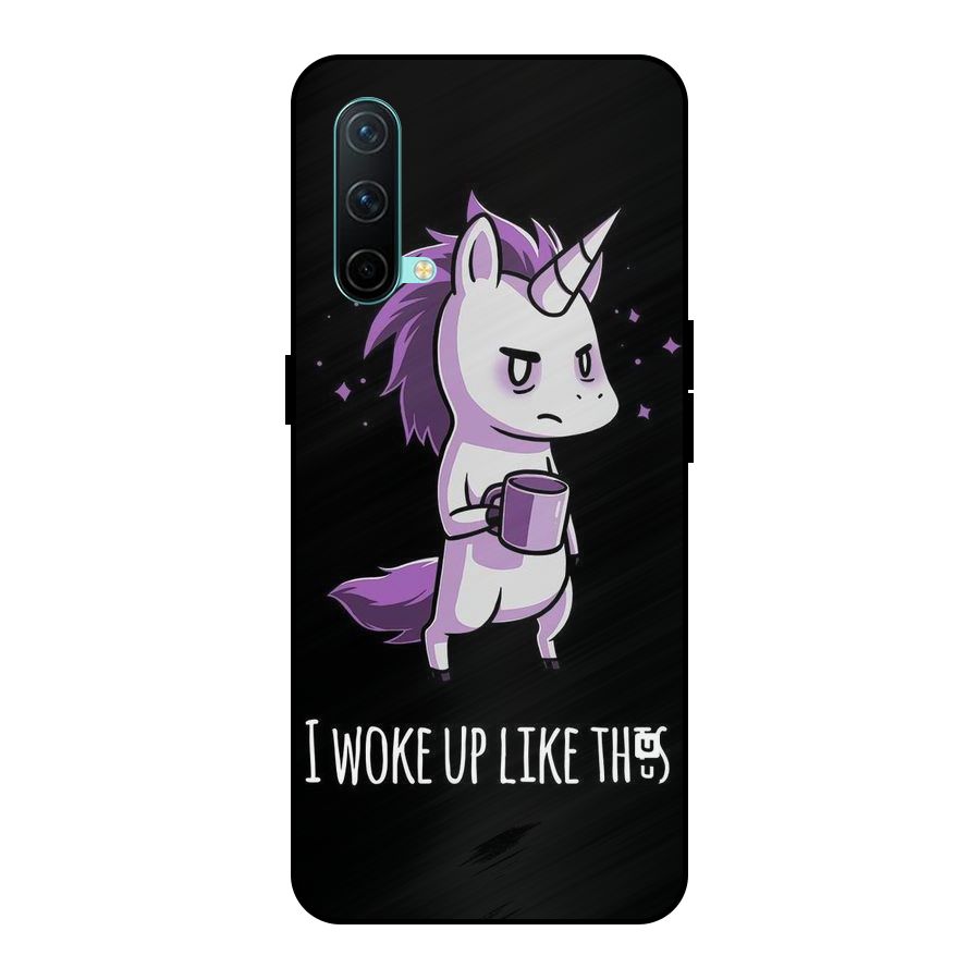 Unicorn Morning Metal Back Case for OnePlus Nord CE 5G