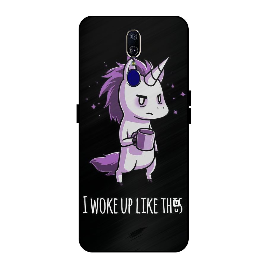 Unicorn Morning Metal Back Case for Oppo F11