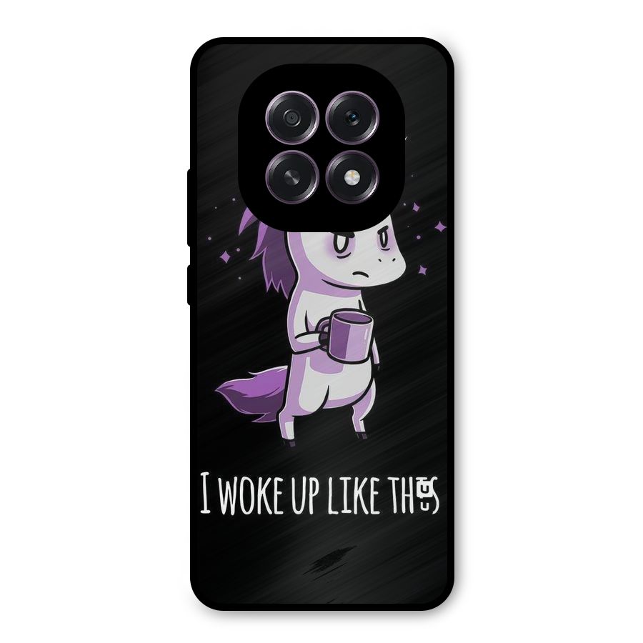 Unicorn Morning Metal Back Case for Oppo F29