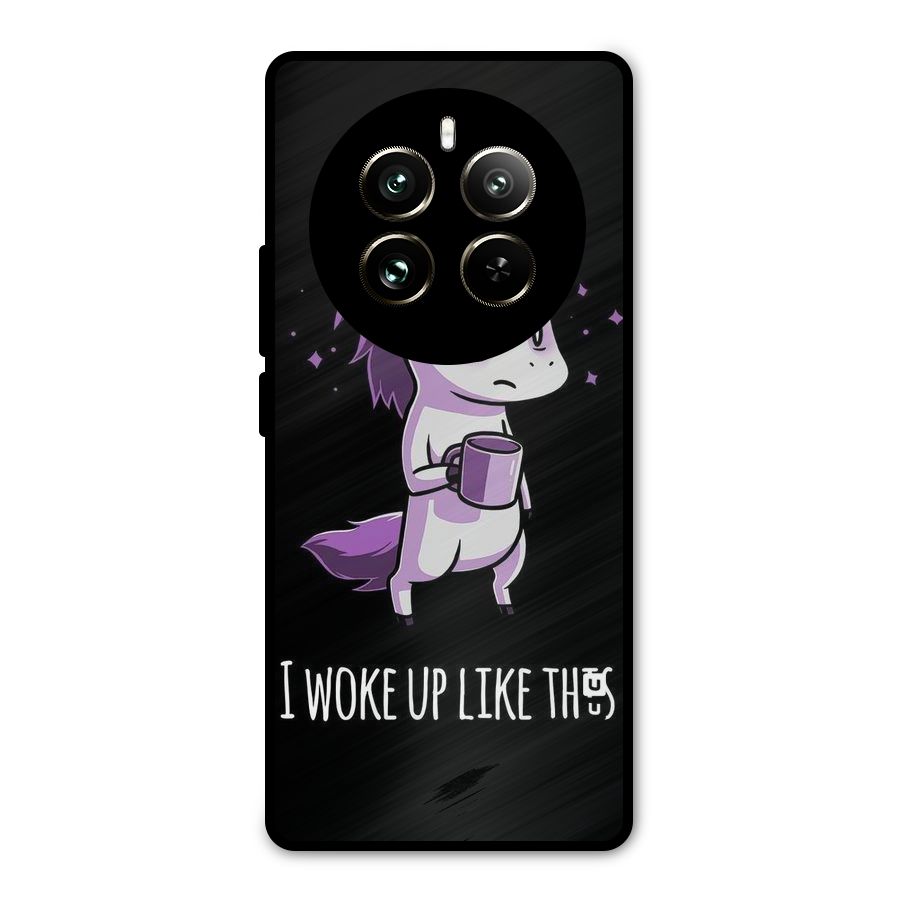 Unicorn Morning Metal Back Case for Realme 12 Pro