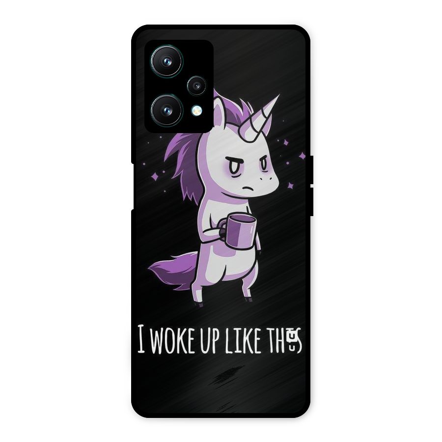 Unicorn Morning Metal Back Case for Realme 9 Pro 5G