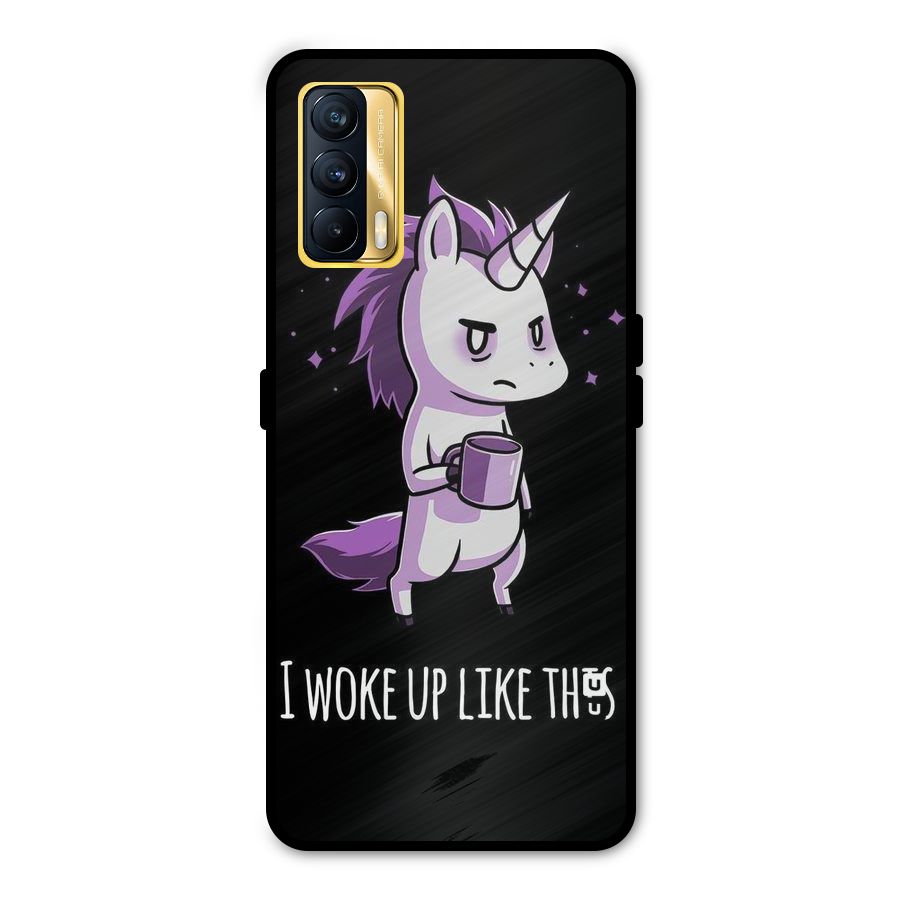 Unicorn Morning Metal Back Case for Realme X7
