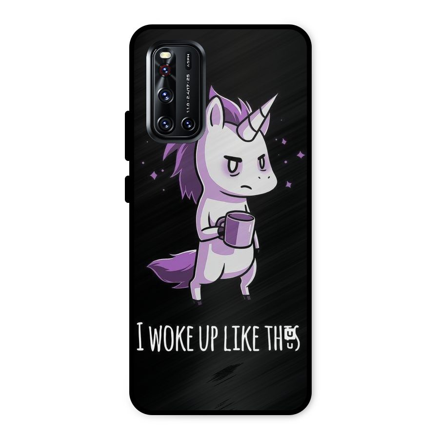 Unicorn Morning Metal Back Case for Vivo V19