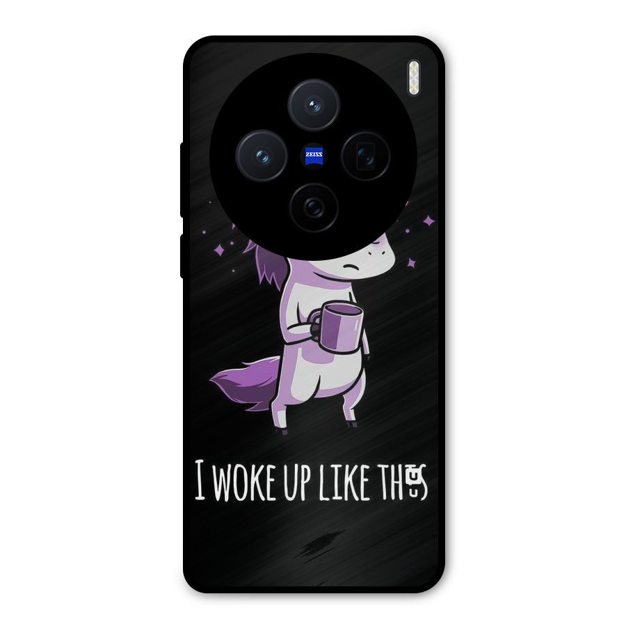 Unicorn Morning Metal Back Case for Vivo X200