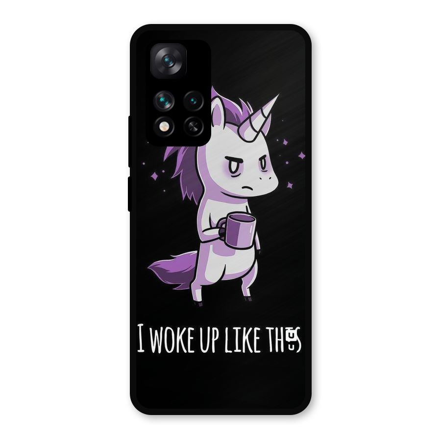 Unicorn Morning Metal Back Case for Xiaomi 11i Hypercharge 5G