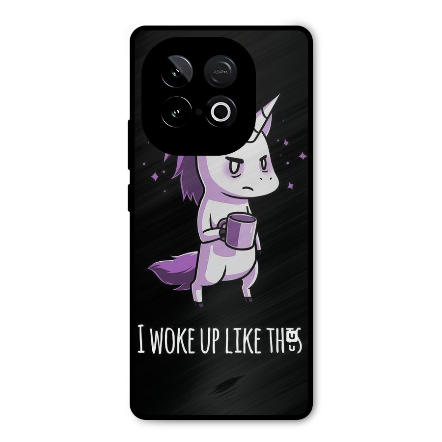 Unicorn Morning Metal Back Case for iQOO Neo 10