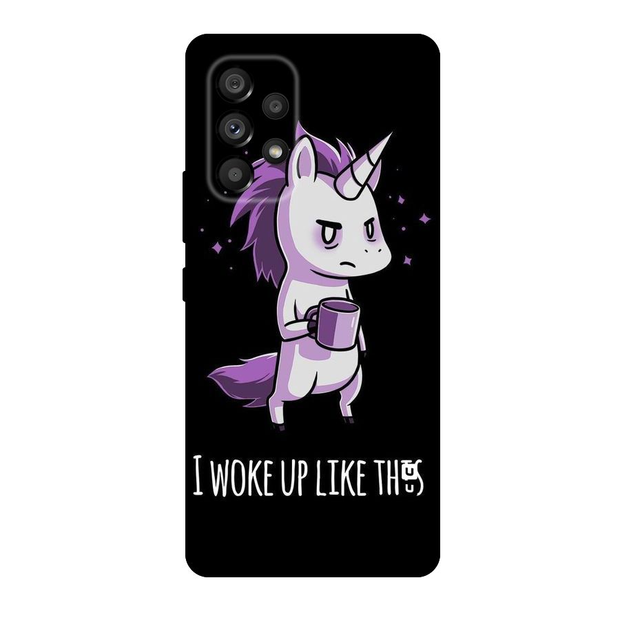 Unicorn Morning Original Polycarbonate Back Case for Galaxy A53 5G