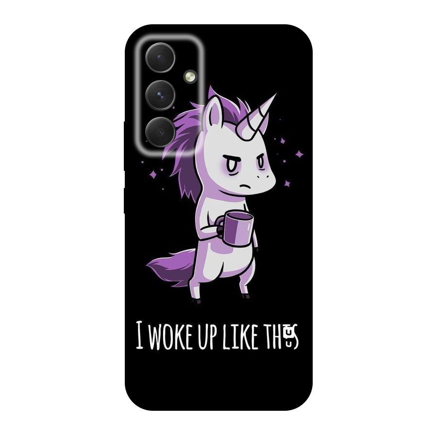 Unicorn Morning Original Polycarbonate Back Case for Galaxy A54