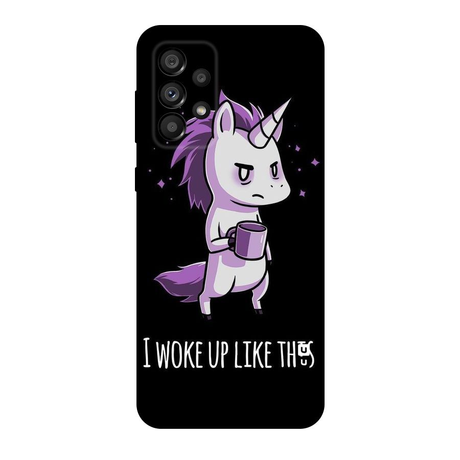Unicorn Morning Original Polycarbonate Back Case for Galaxy A73 5G