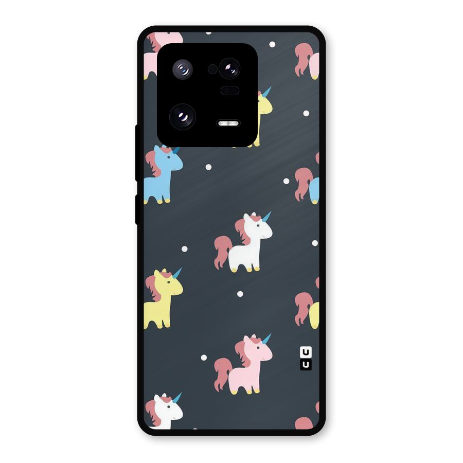 Unicorn Pattern Metal Back Case for Xiaomi 13 Pro