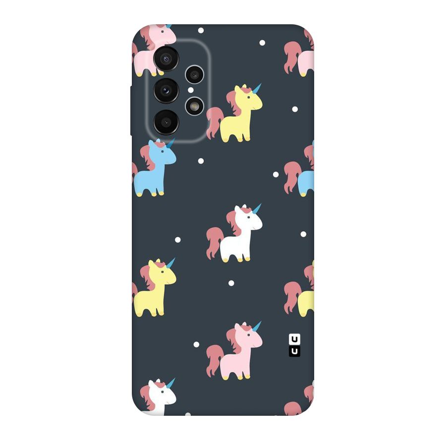 Unicorn Pattern Original Polycarbonate Back Case for Galaxy A23