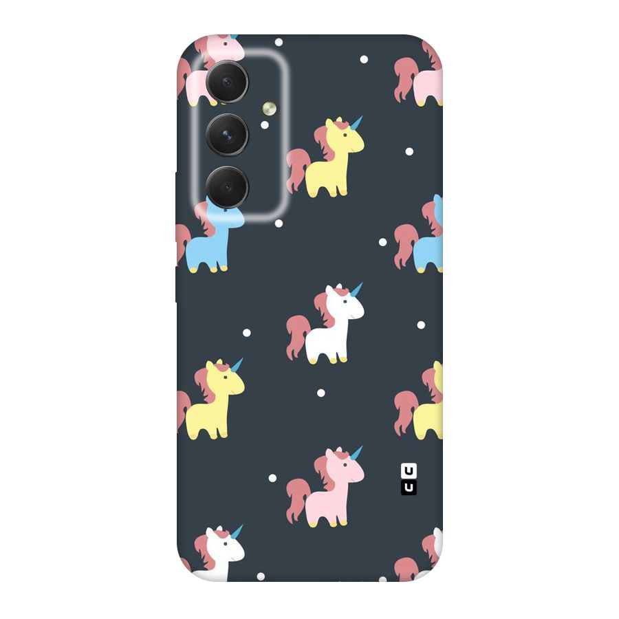 Unicorn Pattern Original Polycarbonate Back Case for Galaxy A54