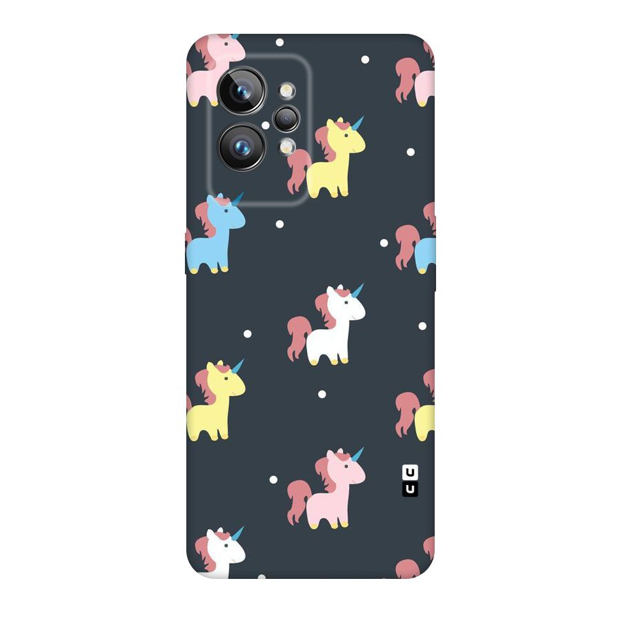 Unicorn Pattern Original Polycarbonate Back Case for Realme GT2 Pro