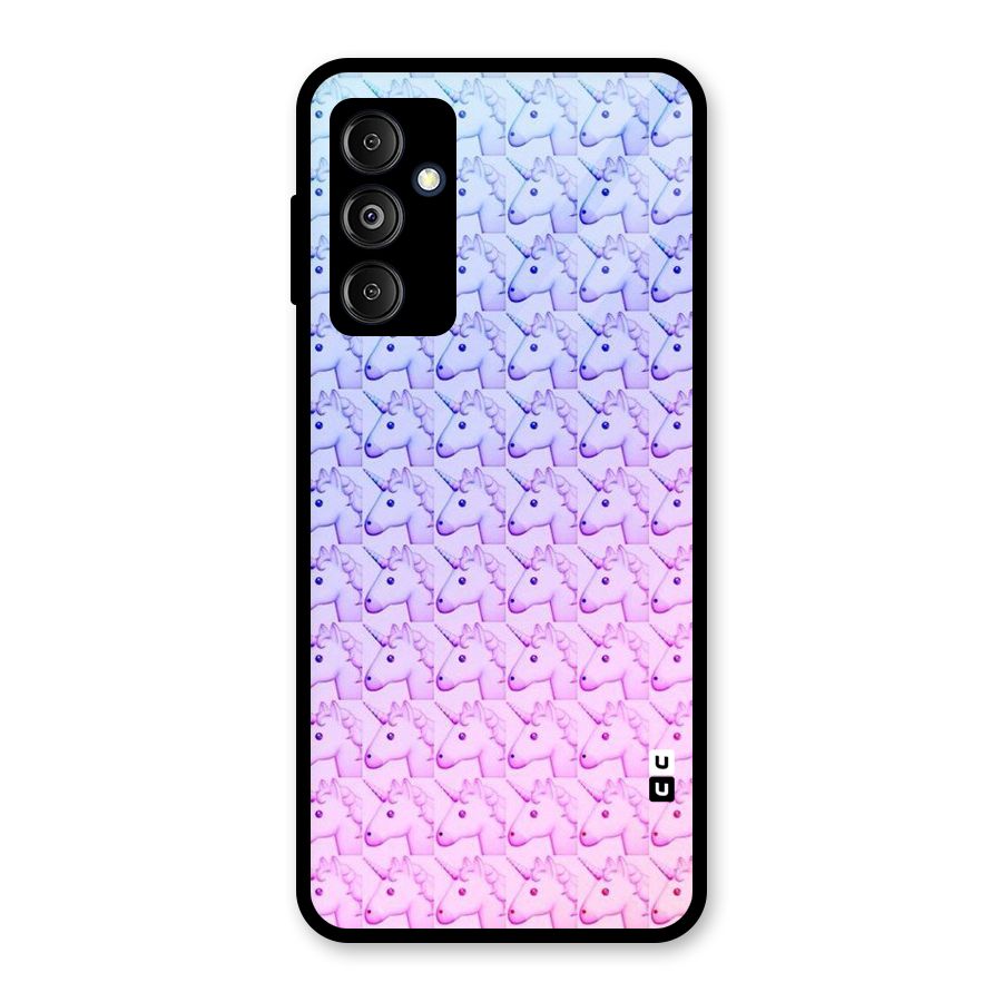 Unicorn Shade Glass Back Case for Galaxy M14 5G