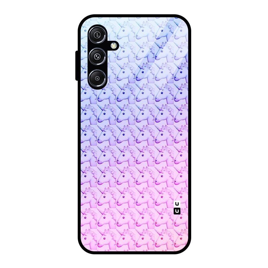 Unicorn Shade Glass Back Case for Galaxy M34 5G