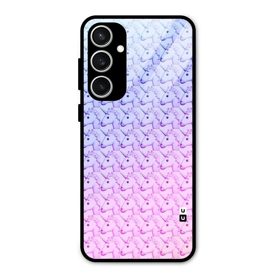 Unicorn Shade Glass Back Case for Galaxy S23 FE