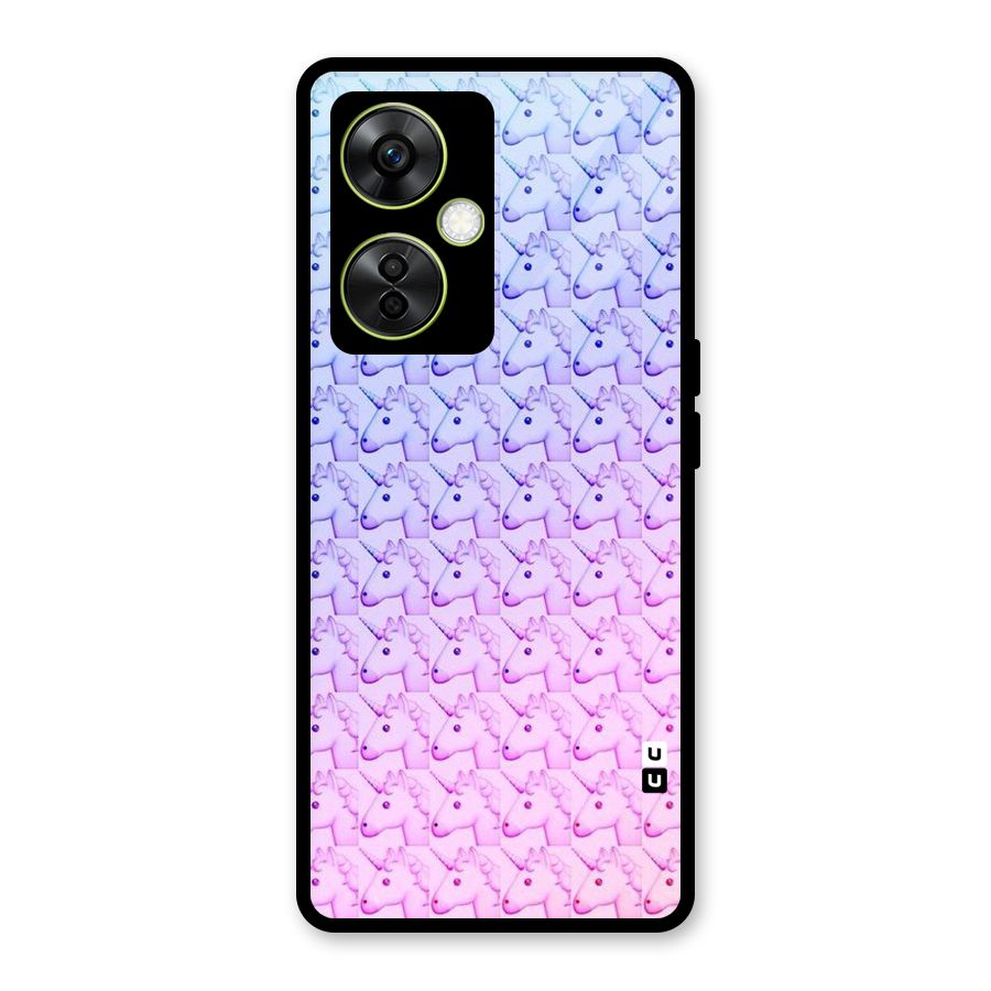 Unicorn Shade Glass Back Case for OnePlus Nord CE 3 Lite