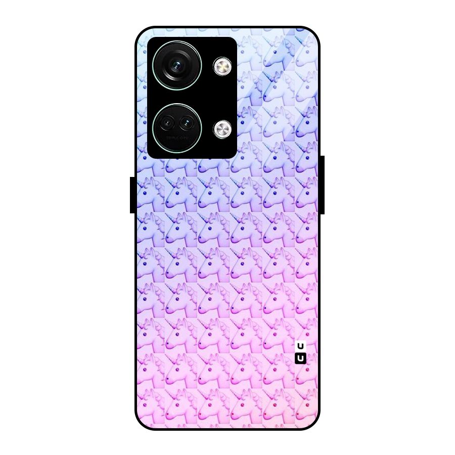 Unicorn Shade Glass Back Case for Oneplus Nord 3