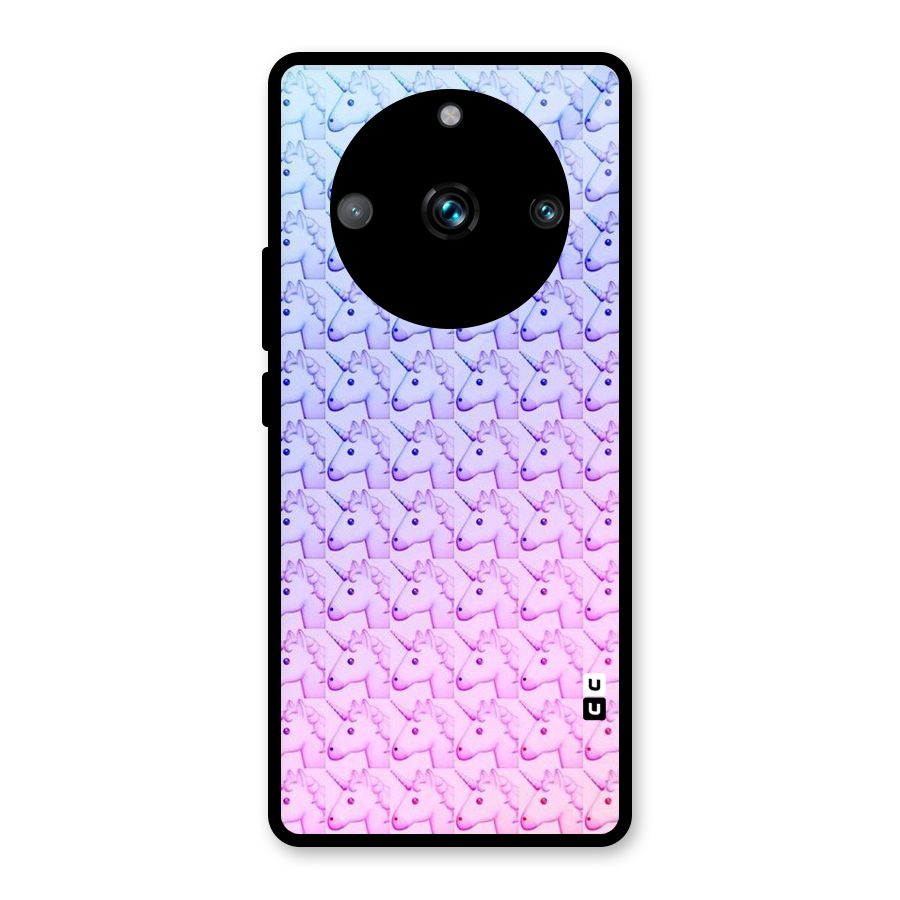 Unicorn Shade Glass Back Case for Realme 11 Pro Plus