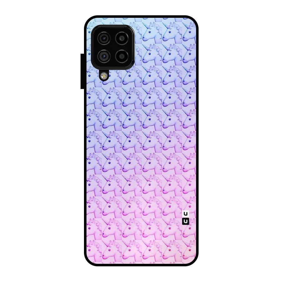Unicorn Shade Metal Back Case for Galaxy A22 4G