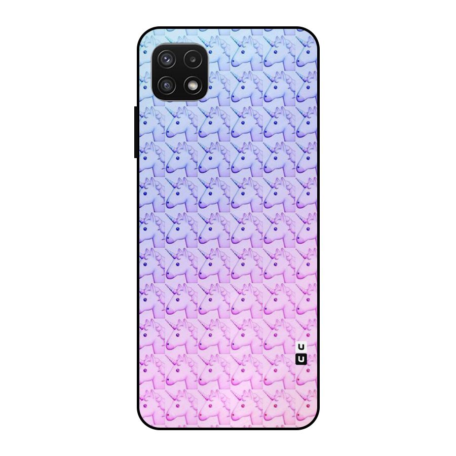 Unicorn Shade Metal Back Case for Galaxy A22 5G