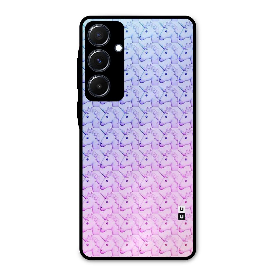Unicorn Shade Metal Back Case for Galaxy A55