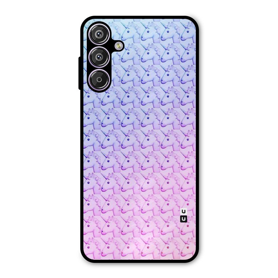 Unicorn Shade Metal Back Case for Galaxy M15
