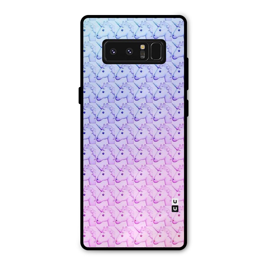 Unicorn Shade Metal Back Case for Galaxy Note 8