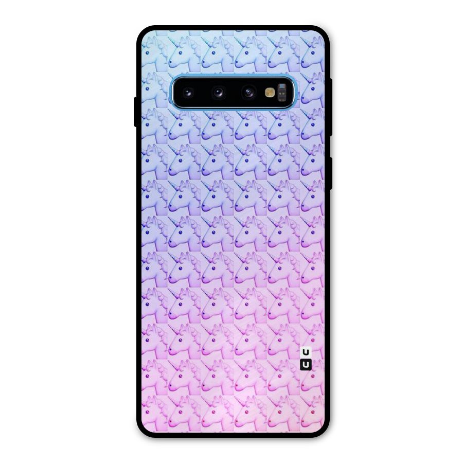 Unicorn Shade Metal Back Case for Galaxy S10