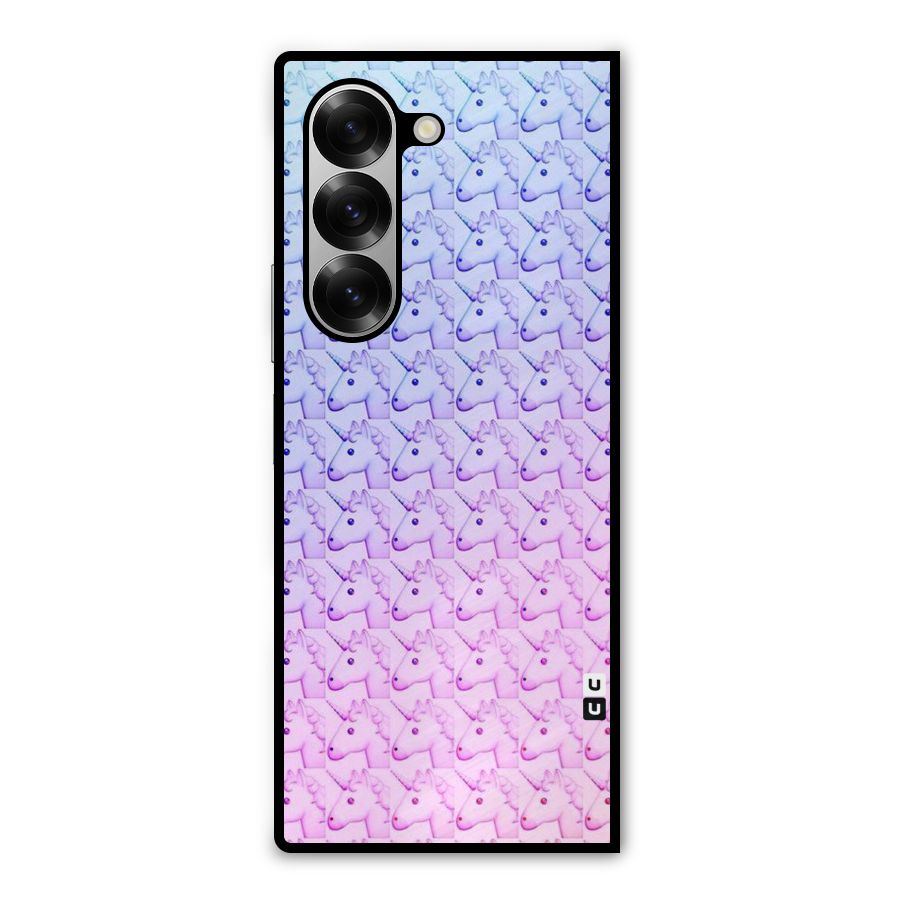 Unicorn Shade Metal Back Case for Galaxy Z Fold6