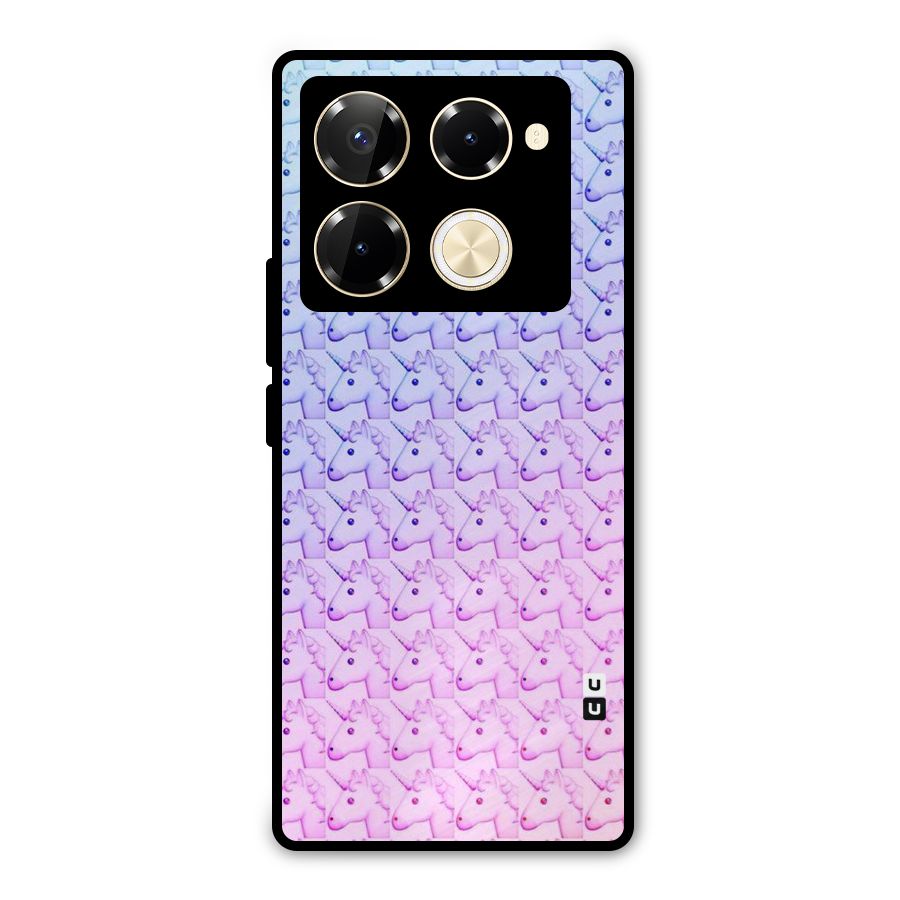 Unicorn Shade Metal Back Case for Infinix Note 40 Pro