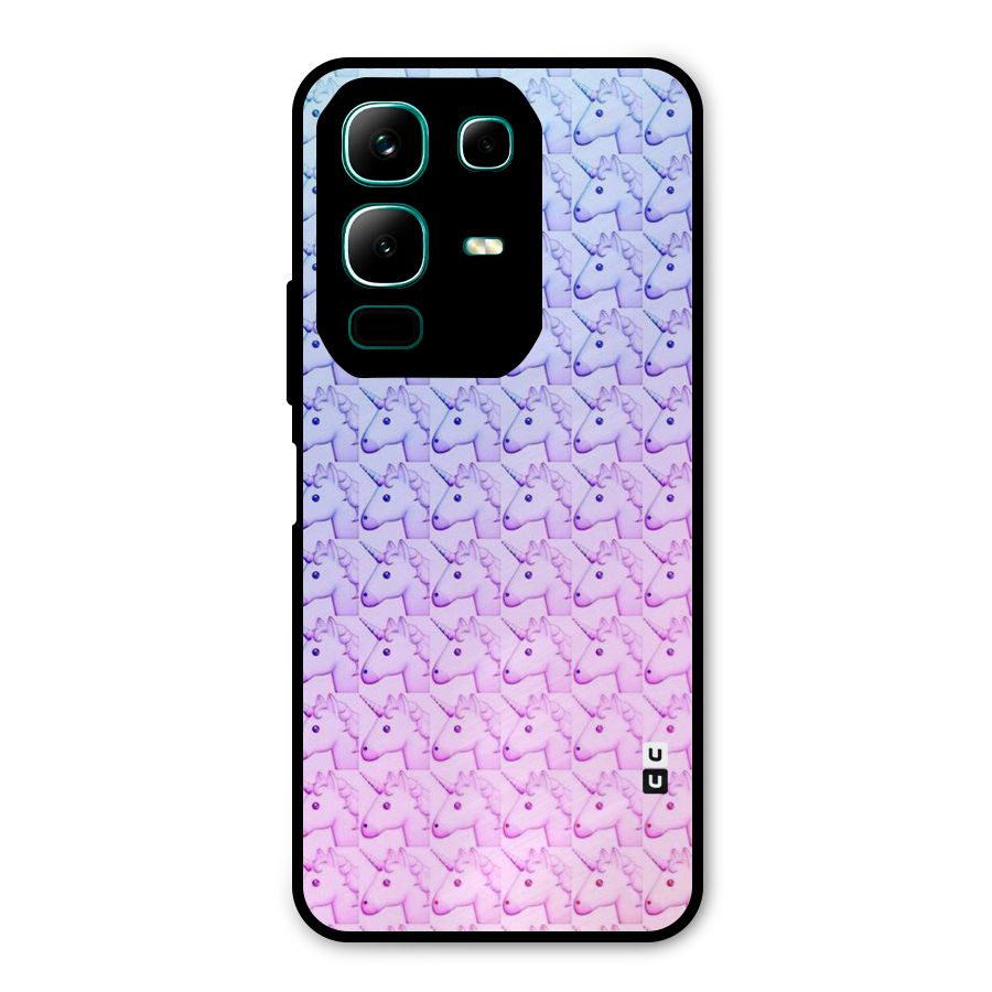 Unicorn Shade Metal Back Case for Infinix Note 50x