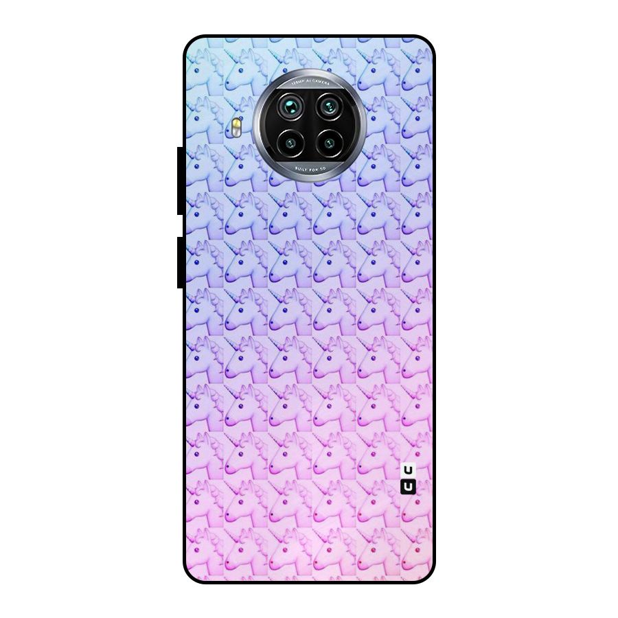 Unicorn Shade Metal Back Case for Mi 10i