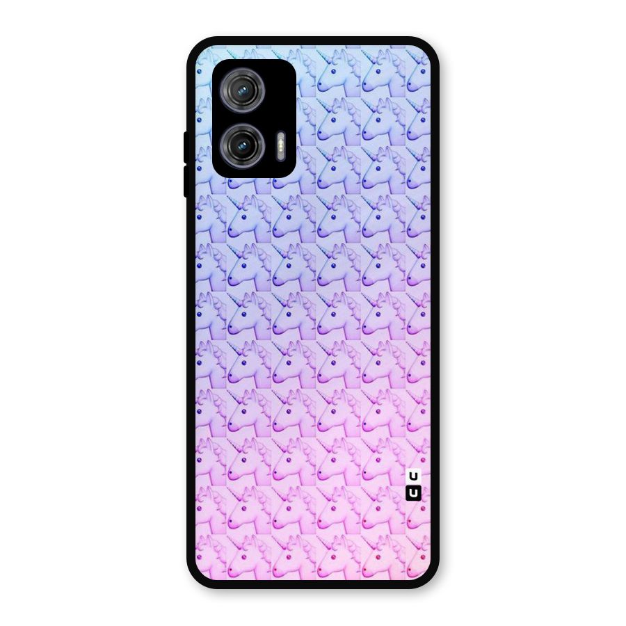Unicorn Shade Metal Back Case for Moto G73