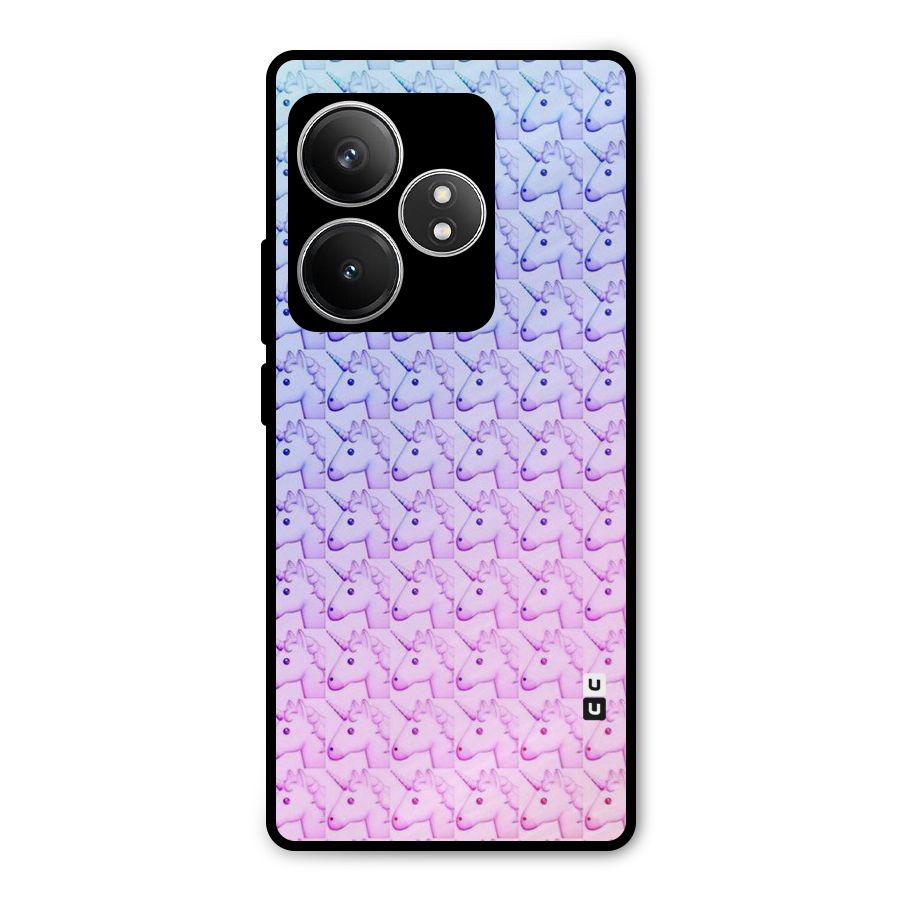 Unicorn Shade Metal Back Case for Realme GT 6T