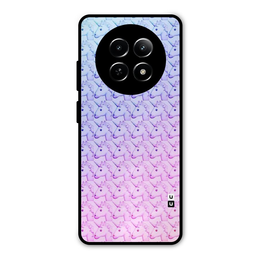 Unicorn Shade Metal Back Case for Realme Narzo N65