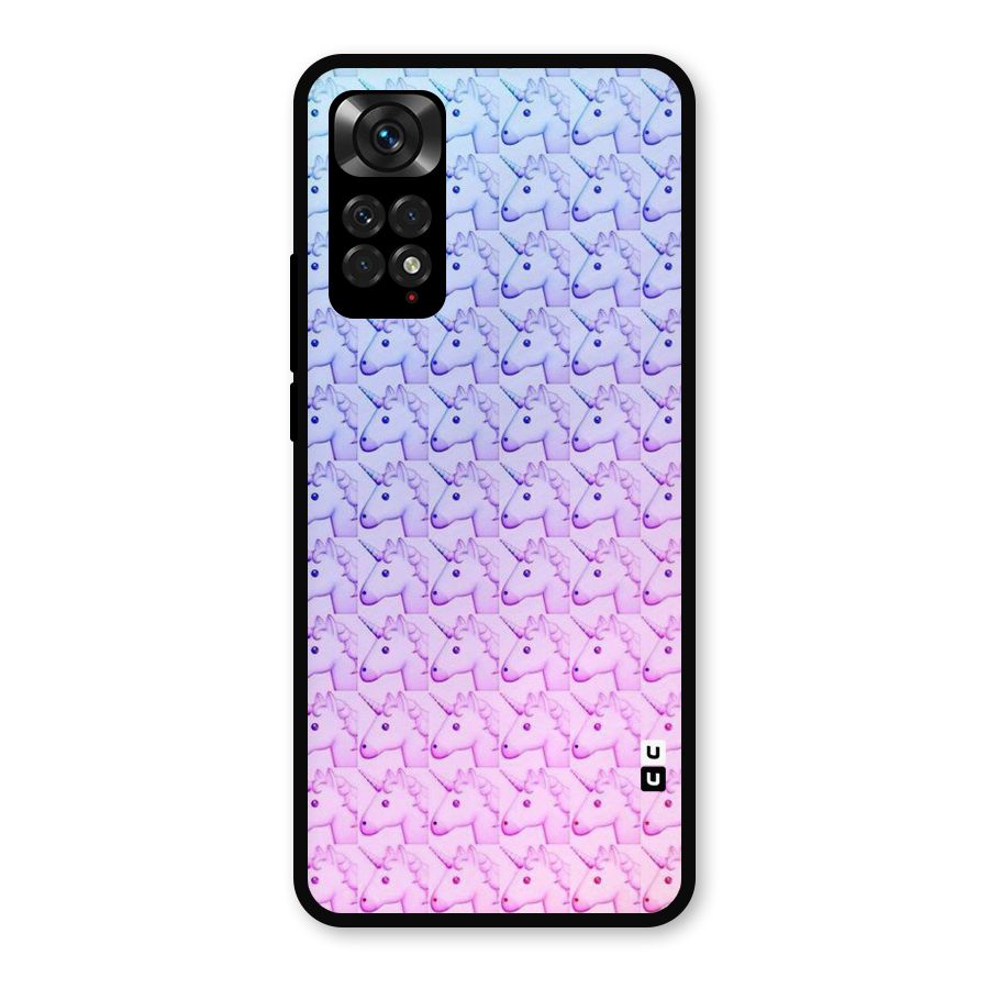 Unicorn Shade Metal Back Case for Redmi Note 11