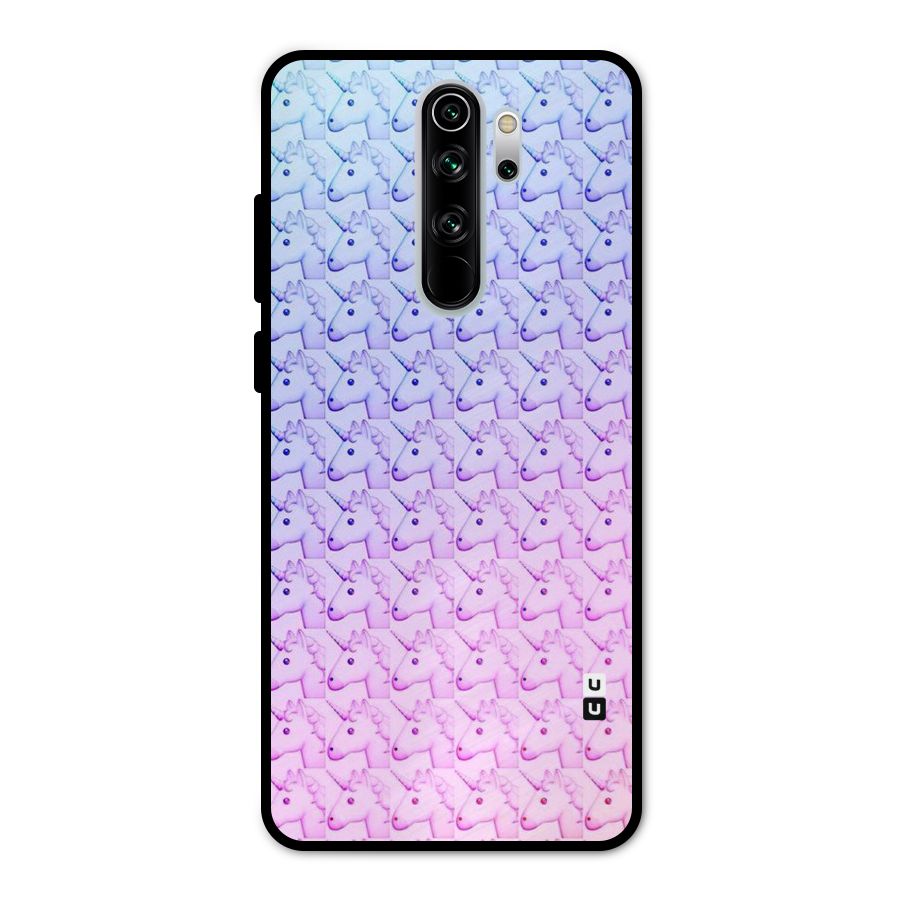 Unicorn Shade Metal Back Case for Redmi Note 8 Pro