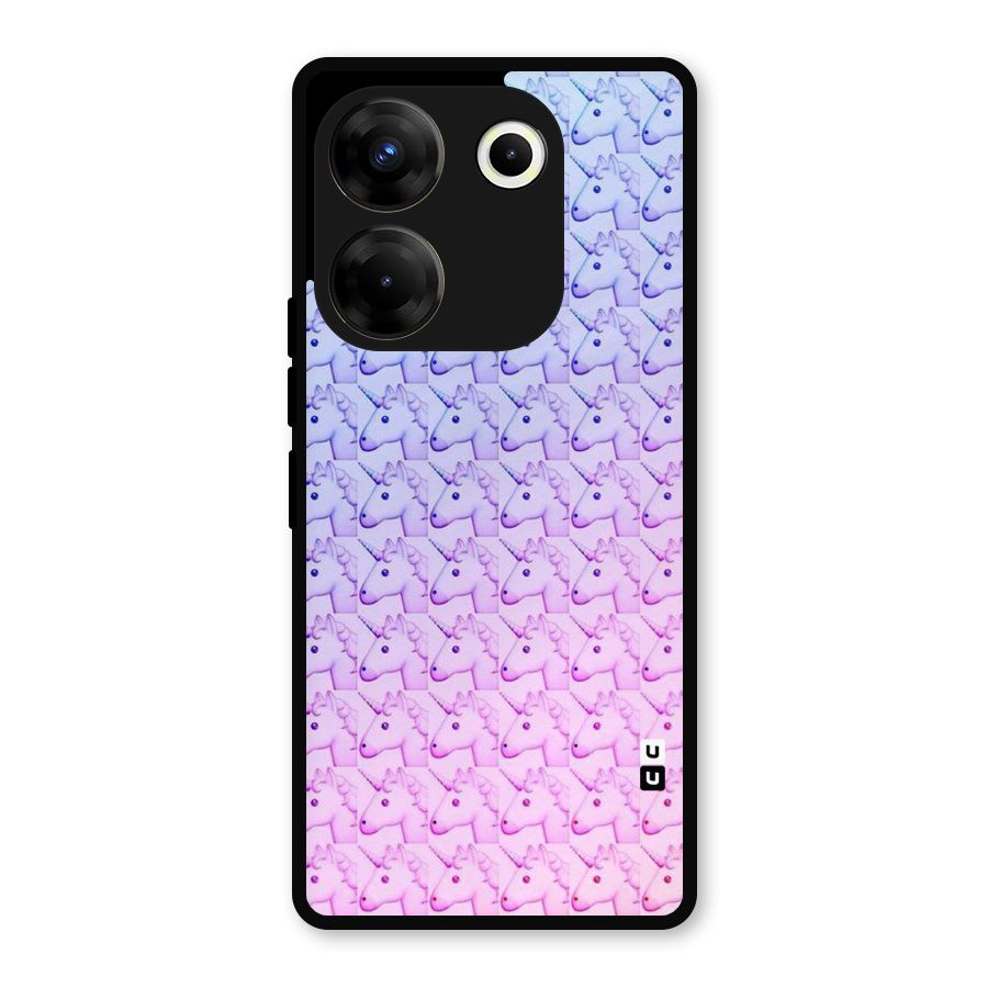 Unicorn Shade Metal Back Case for Tecno Camon 20 Pro