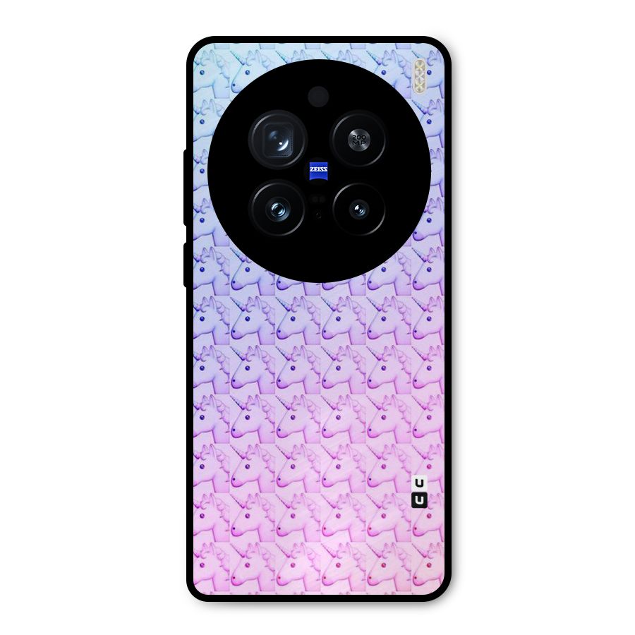 Unicorn Shade Metal Back Case for Vivo X200 Pro