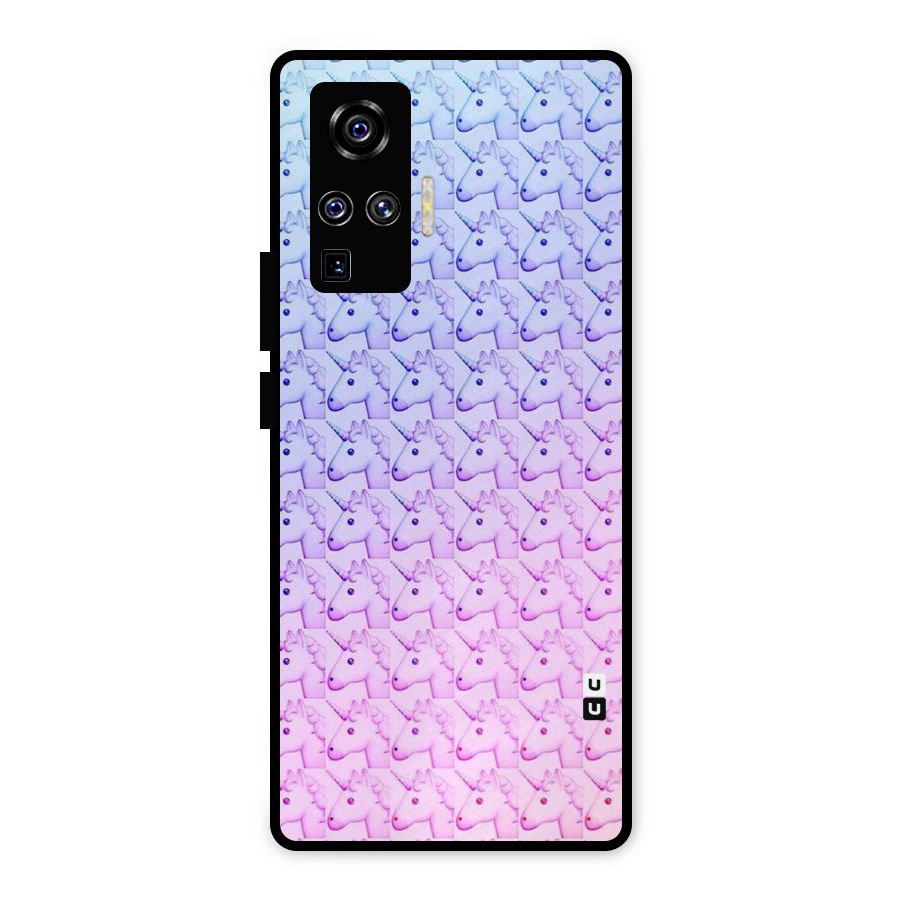 Unicorn Shade Metal Back Case for Vivo X50 Pro