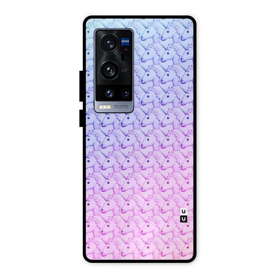 Unicorn Shade Metal Back Case for Vivo X60 Pro Plus