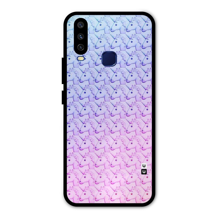 Unicorn Shade Metal Back Case for Vivo Y15