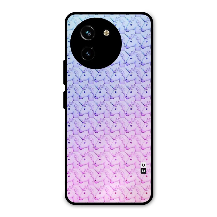 Unicorn Shade Metal Back Case for Vivo Y200i