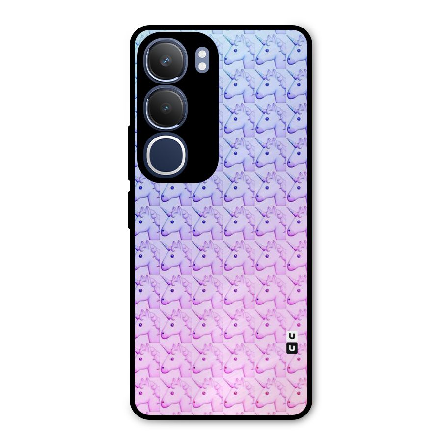 Unicorn Shade Metal Back Case for Vivo Y29