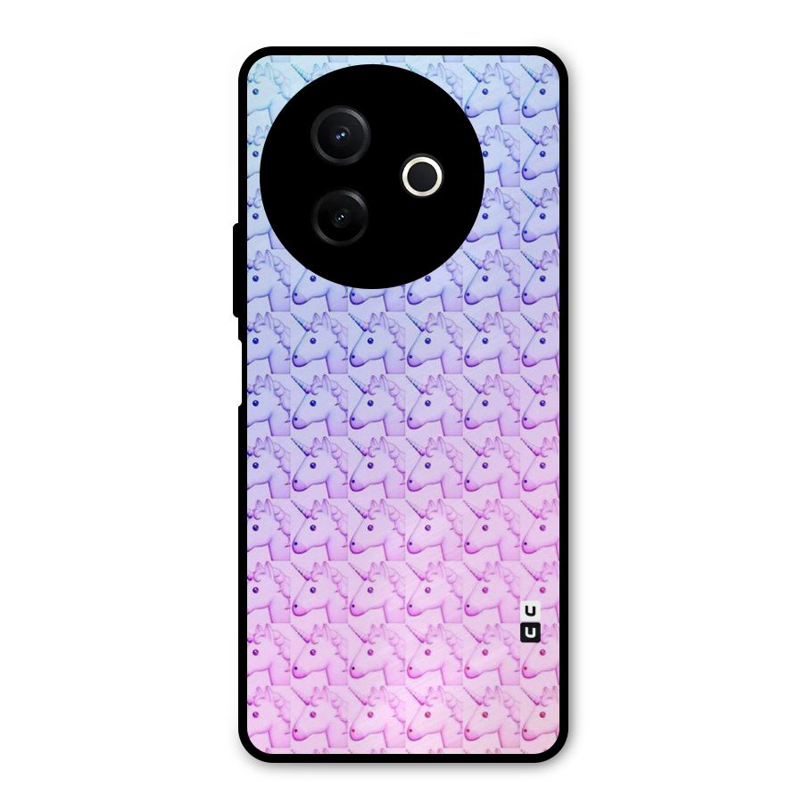 Unicorn Shade Metal Back Case for Vivo Y39