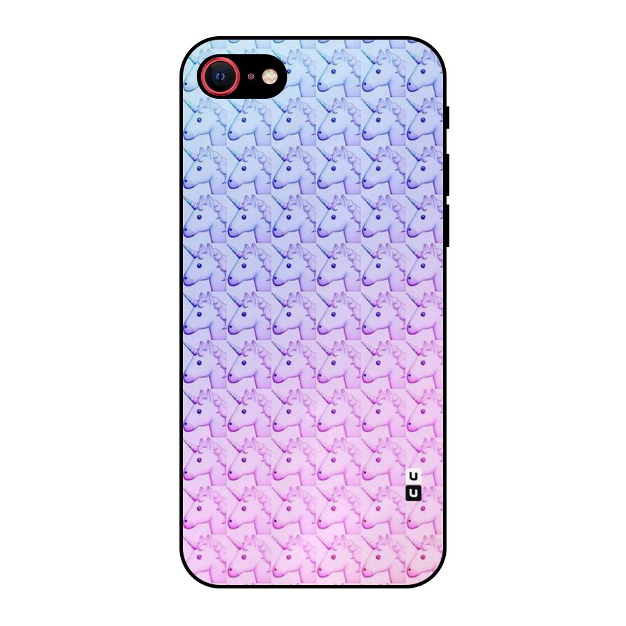 Unicorn Shade Metal Back Case for iPhone SE 2020