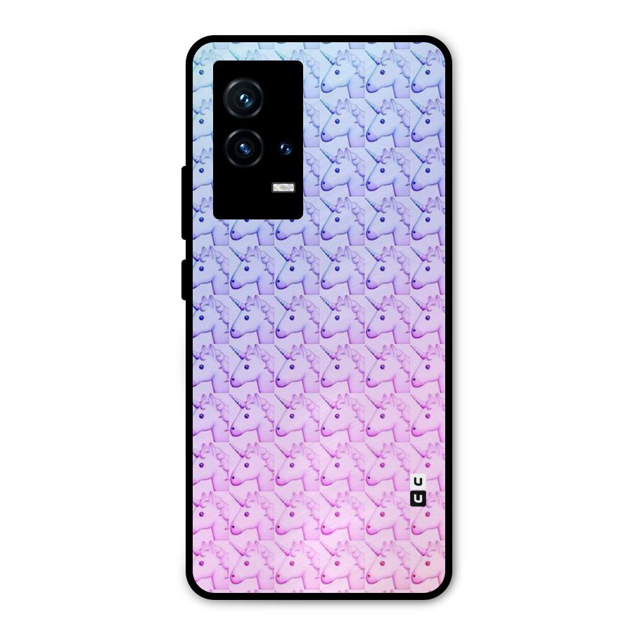 Unicorn Shade Metal Back Case for iQOO 9 5G